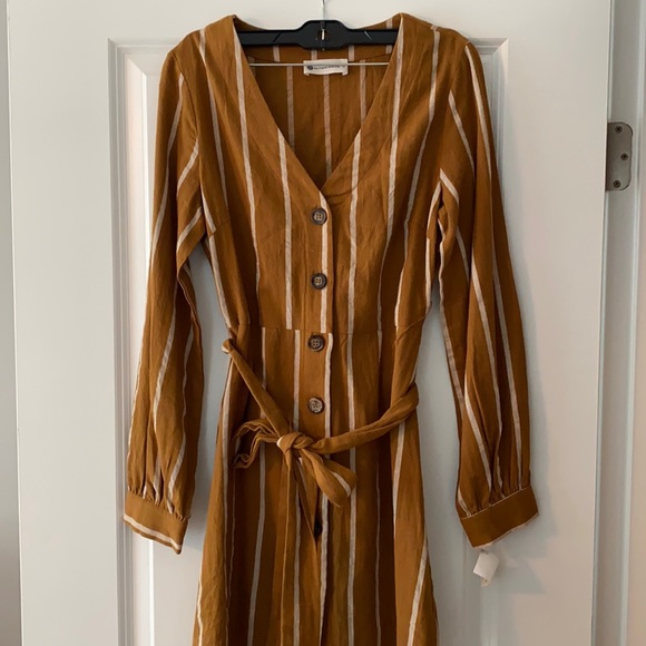 Brown Boutique Dress - Picture 1 of 4